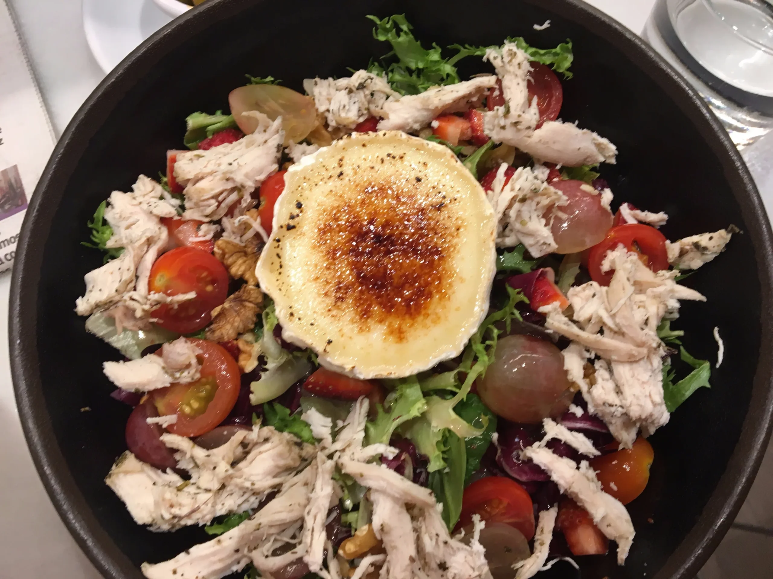 Magala goat cheese salad